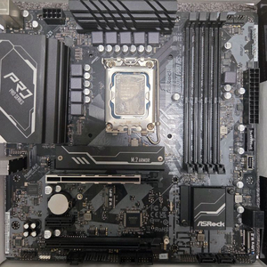 b660m pro rs,i5-12500 cpu 및 쿨러