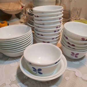 빈티지 코렐 행운의 크로바 개당값