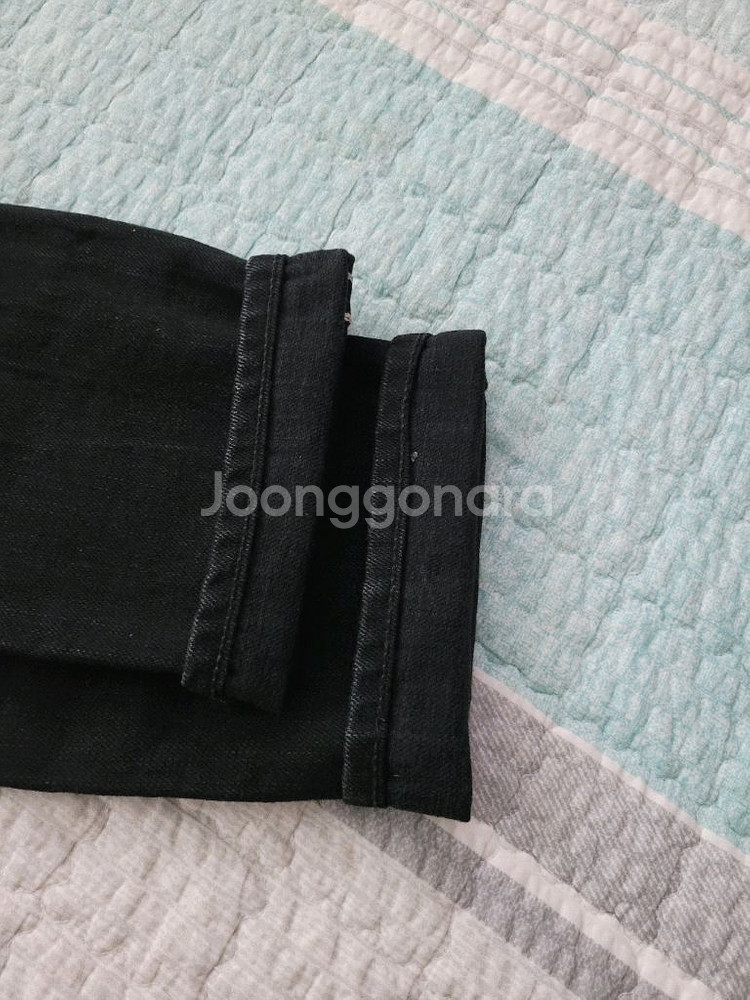 로그 테리토리 스탠튼 15온스 블랙 셀비지데님 28--9