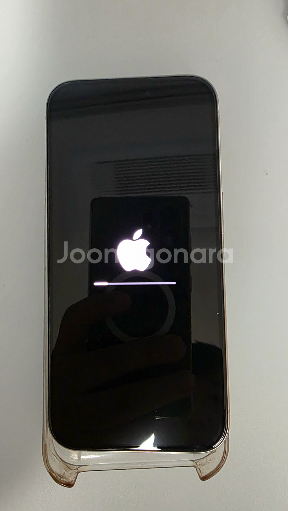 아이폰 15프로 256GB 실버 케어1018 풀박스--0