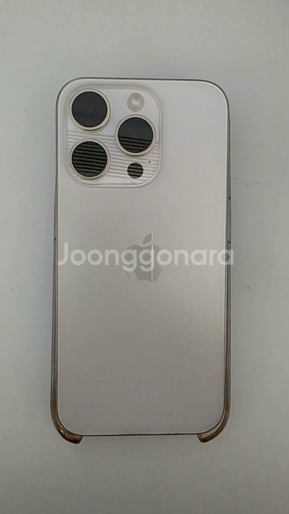 아이폰 15프로 256GB 실버 케어1018 풀박스--2