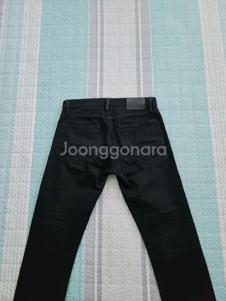 로그 테리토리 스탠튼 15온스 블랙 셀비지데님 28--14