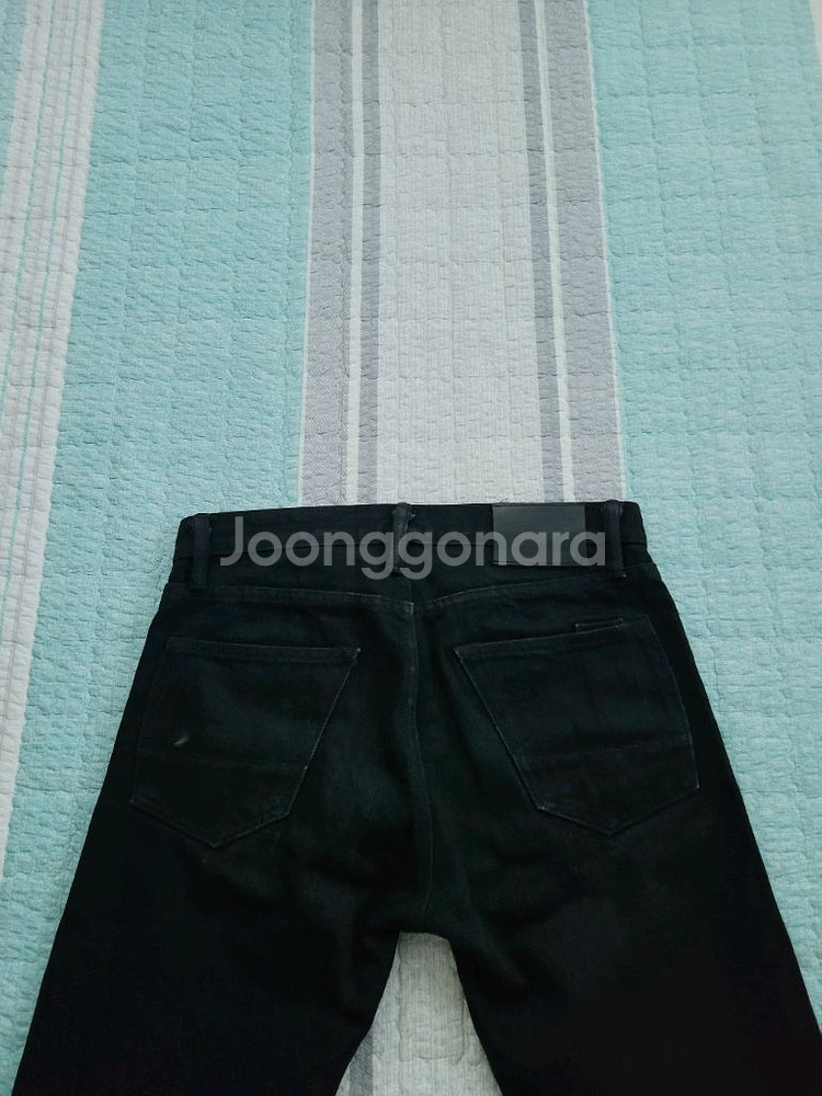 로그 테리토리 스탠튼 15온스 블랙 셀비지데님 28--15