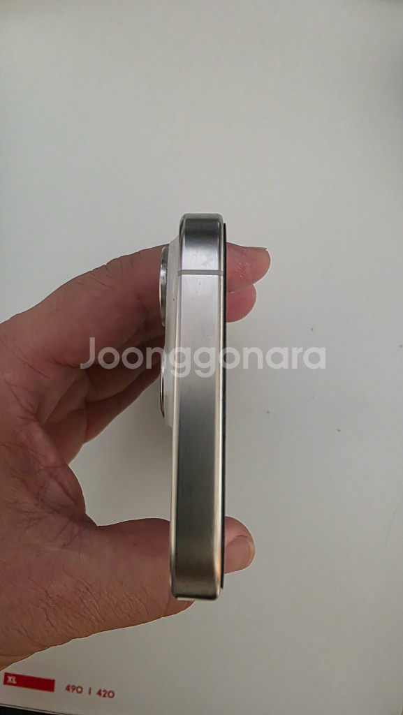 아이폰 15프로 256GB 실버 케어1018 풀박스--12