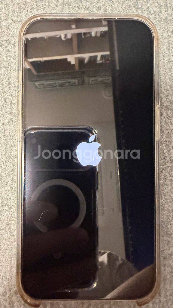 아이폰 15프로 256GB 실버 케어1018 풀박스--9