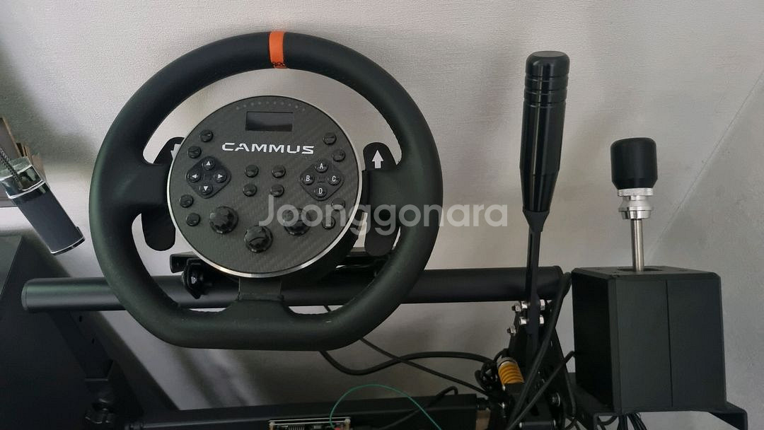 cammus c5 레이싱휠 짭싱 패달 세트 판매합니다--3