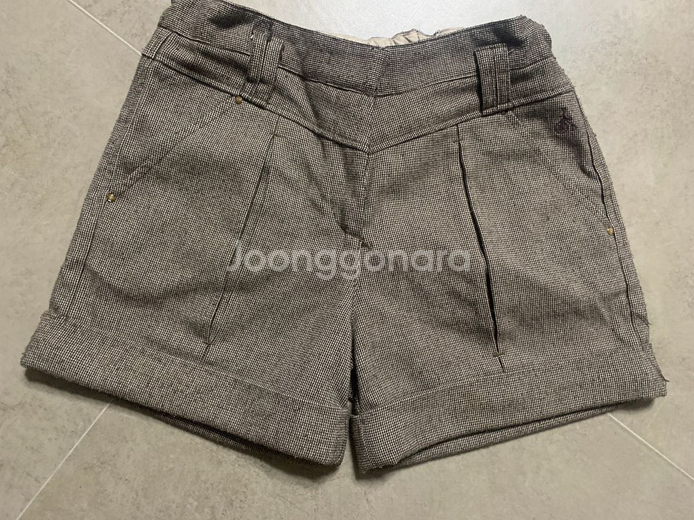 빈폴,빈폴 키즈,빈폴 바지, 체크,가을 반바지, 초등--0