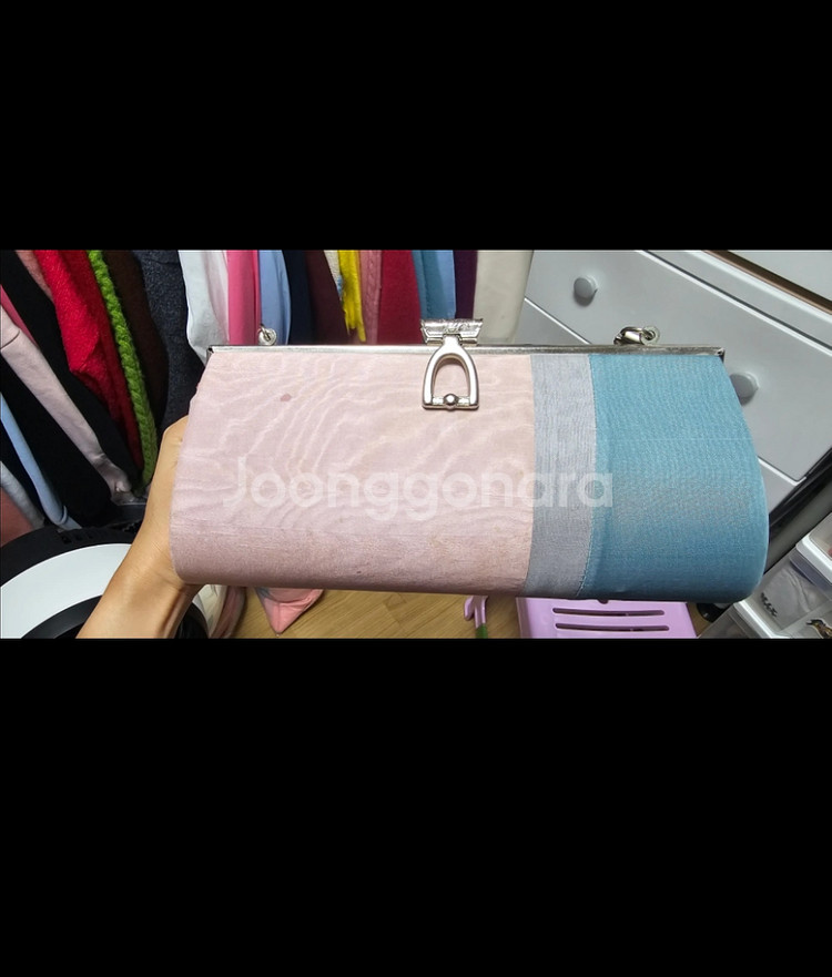 여성 분홍색 한복+가방+버선+신발--9