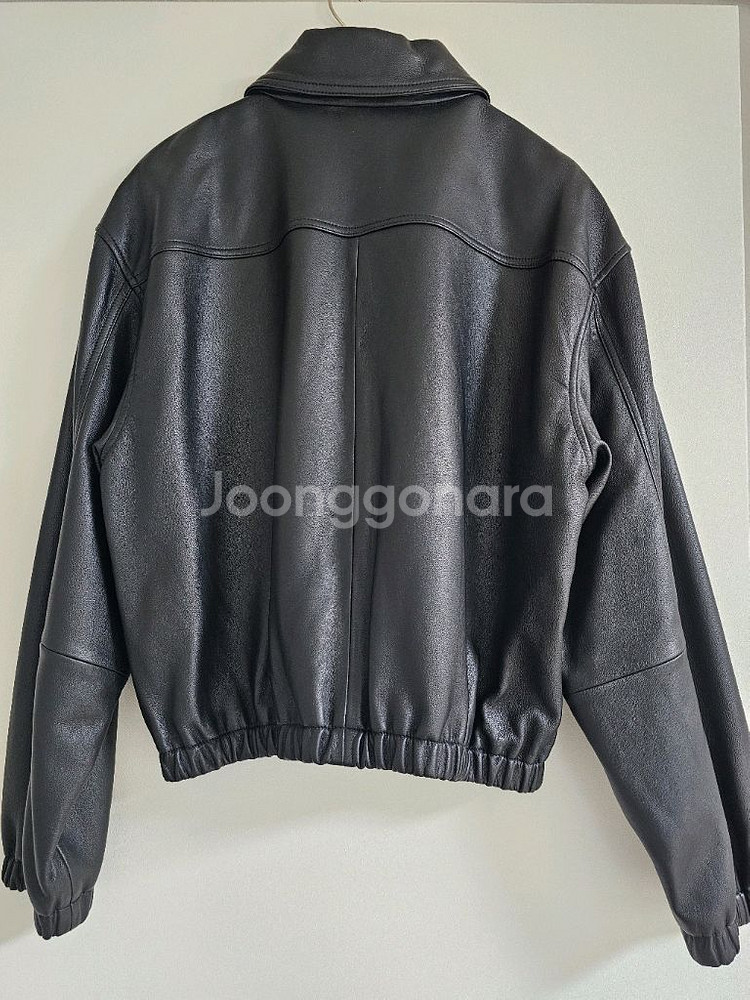 띠어리 가죽 자켓 s(55)사이즈--2