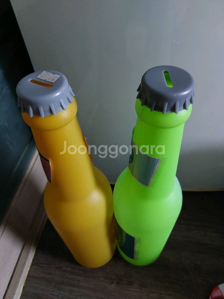 90년대 초고전 (대형싸이즈)술병 골동품 저금통 2종--2
