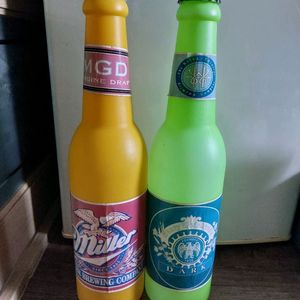90년대 초고전 (대형싸이즈)술병 골동품 저금통 2종