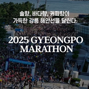 경포마라톤10키로 배번 남자