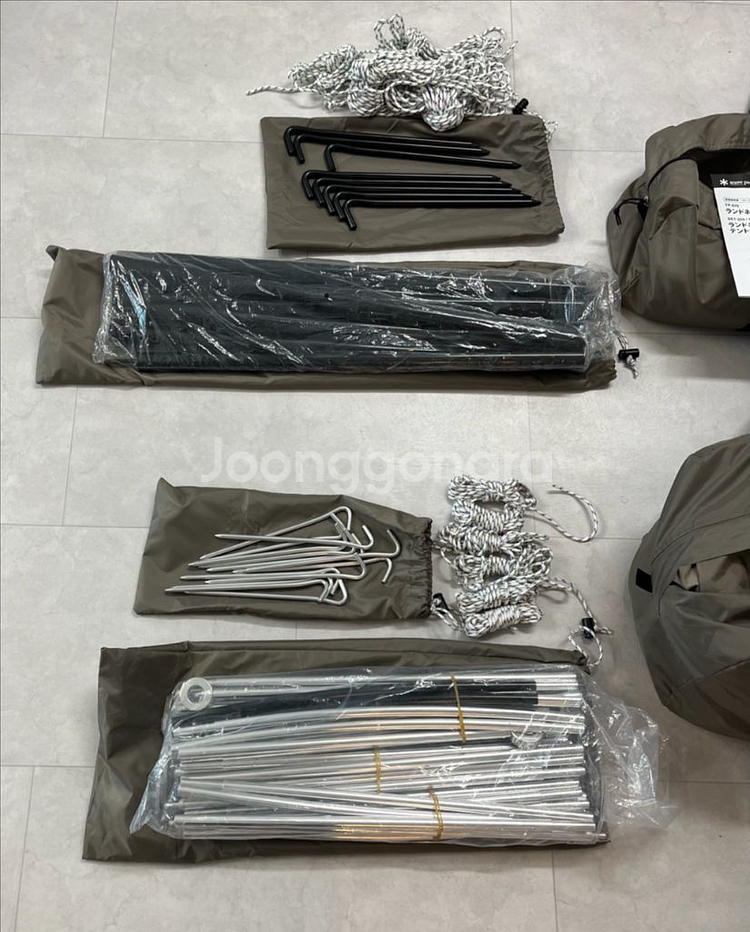 스노우피크 랜드네스트 M 텐트 & 타프 세트+그시 포함--3