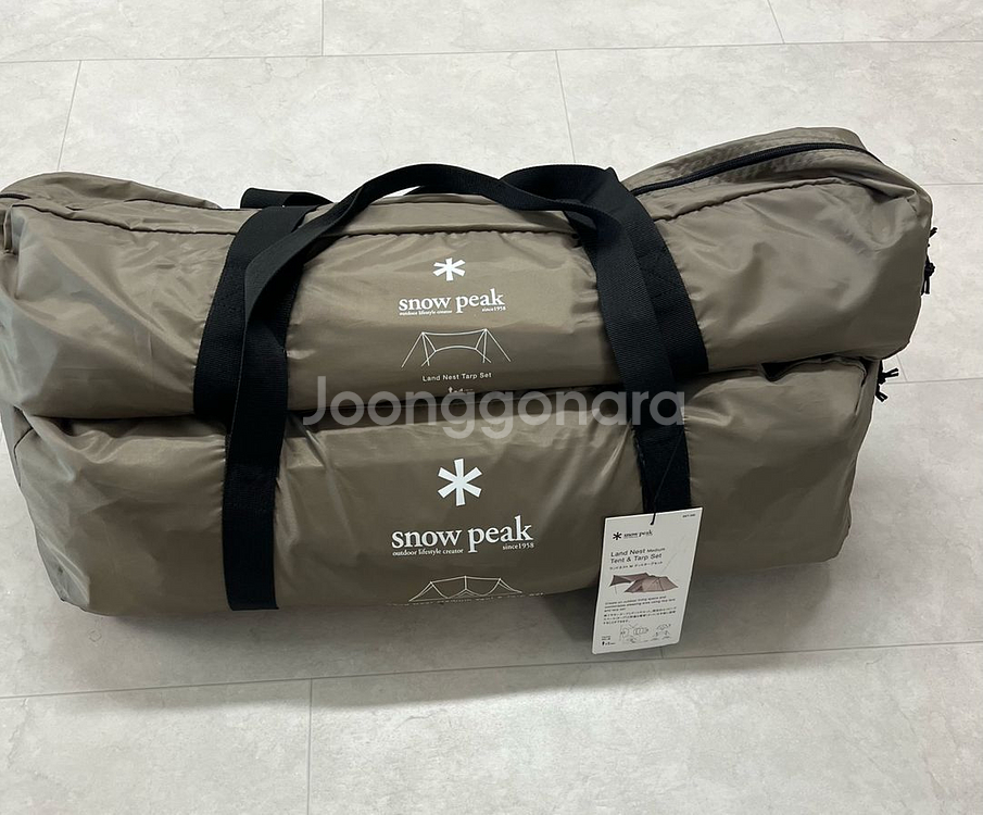 스노우피크 랜드네스트 M 텐트 & 타프 세트+그시 포함--4