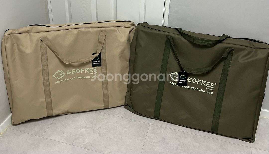 지오프리 리클라이너 캠핑의자 접이식 4단 각도조절 캠핑--3