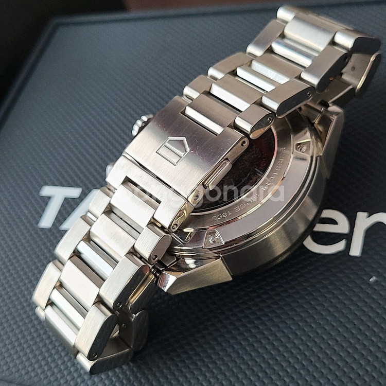 태그호이어 호이어01 크로노그래프 43미리. 국내 풀박--5