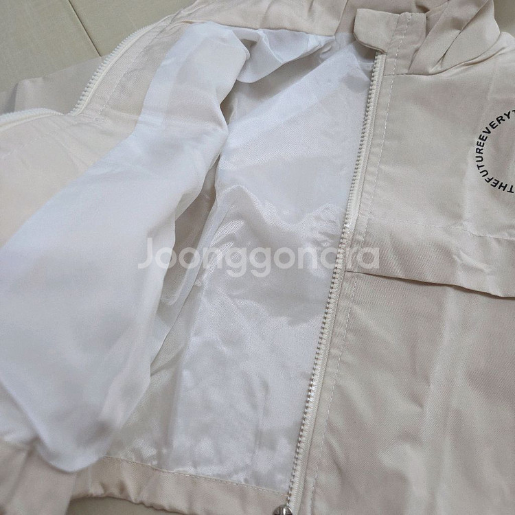 (새상품) 아기 유아 후드재킷 점퍼 바람막이 90사이즈--1