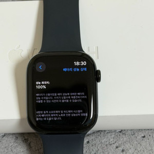 애플워치 10 46mm 제트블랙