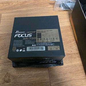 시소닉 GX-750 풀모듈러 + 직결케이블