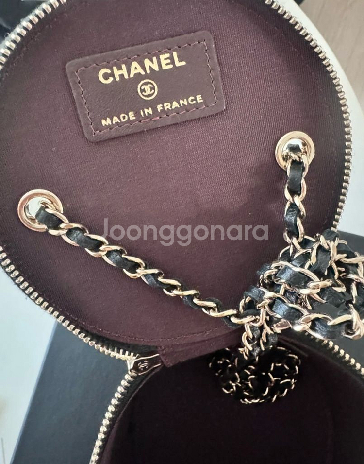 샤넬 원통 베니티--1