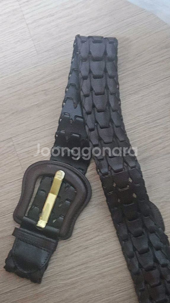 소가죽 여성 벨트--0