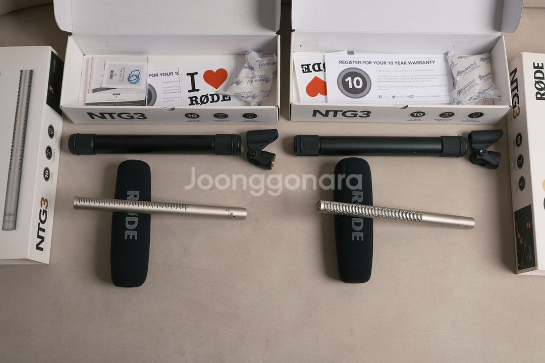 Rode NTG3 슈퍼카디오이드 샷건 콘덴서 마이크--1