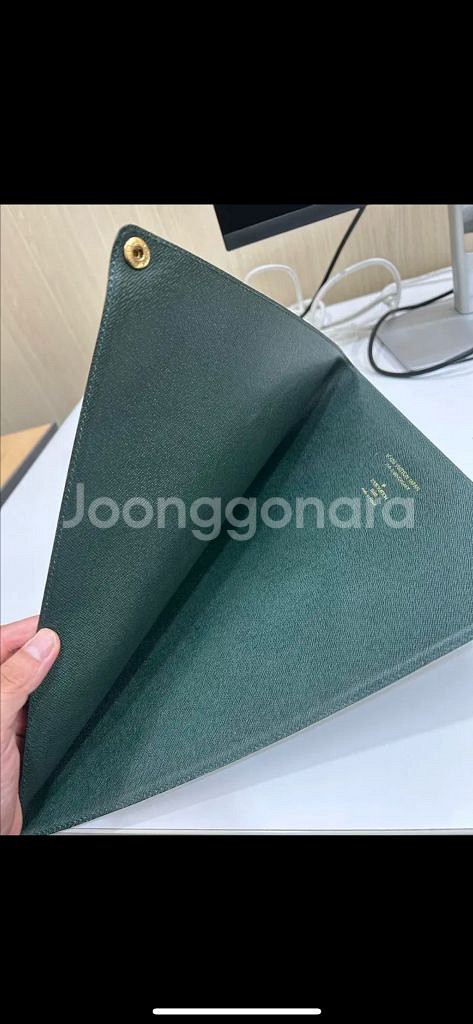 루이비통 타이가 그린 브리프 서류철--2