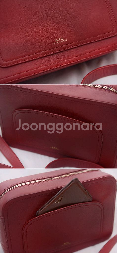 아페쎄 루이젯 베지터블 레더 카메라백(숄더.크로스)--7