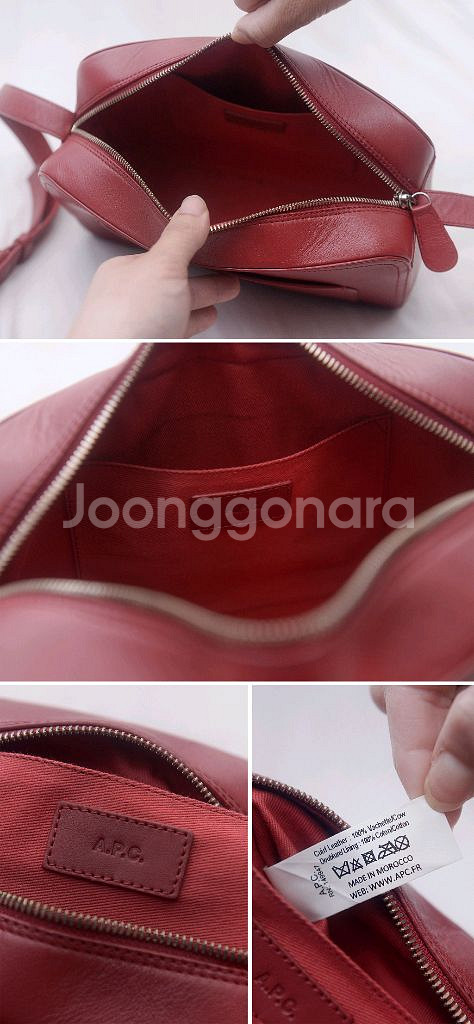 아페쎄 루이젯 베지터블 레더 카메라백(숄더.크로스)--8