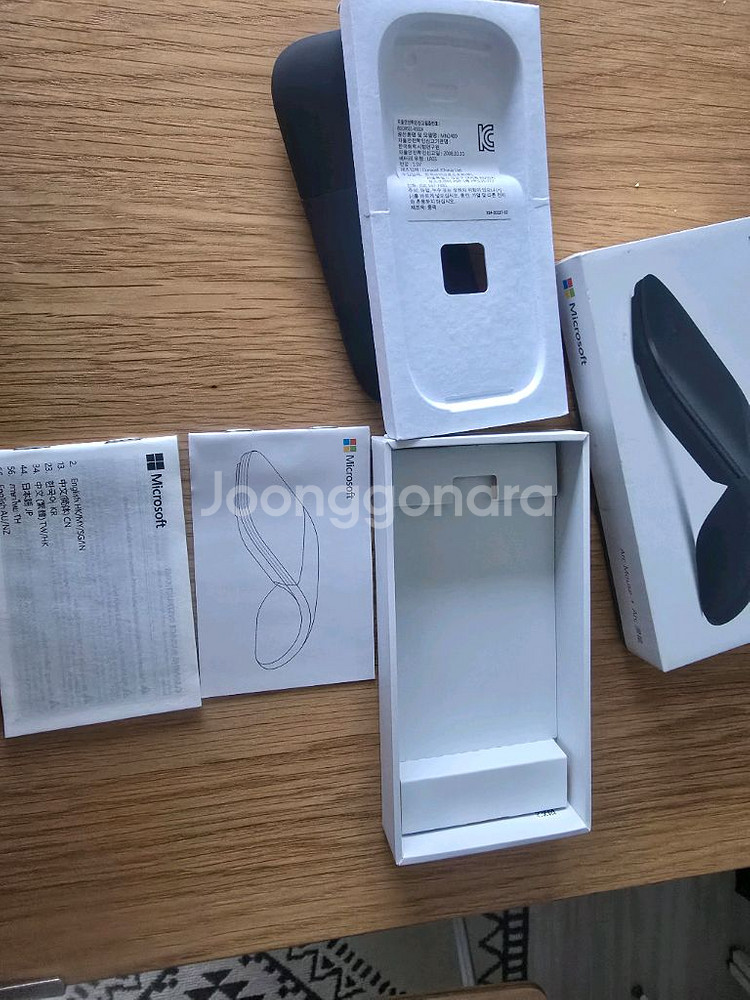 MS Arc 마우스 블랙--1