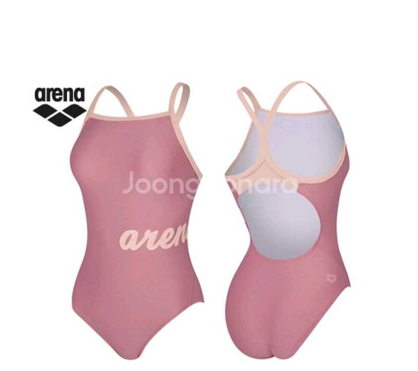 아레나 원피스 드롭백 마카롱 실내수영복--0