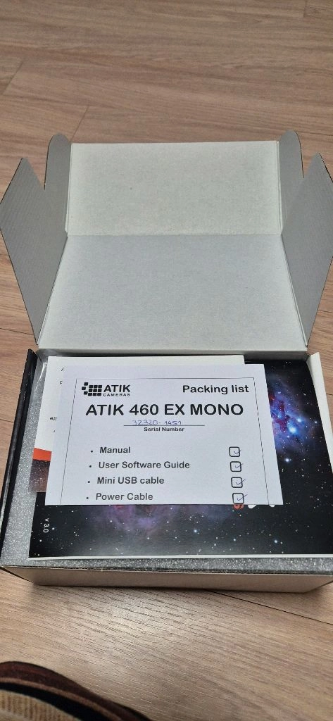 천체 관측 고감도 카메라 ATIK 460EX MONO 이미지