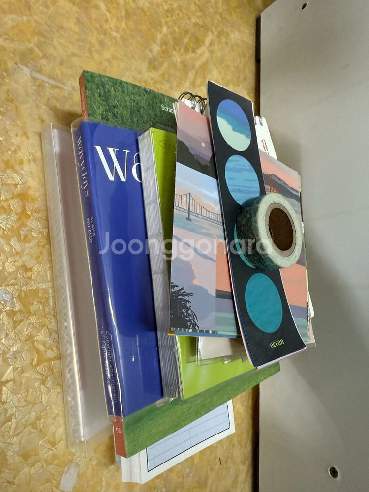 공책 다꾸 스티커 포카 바인더 무료나눔--0