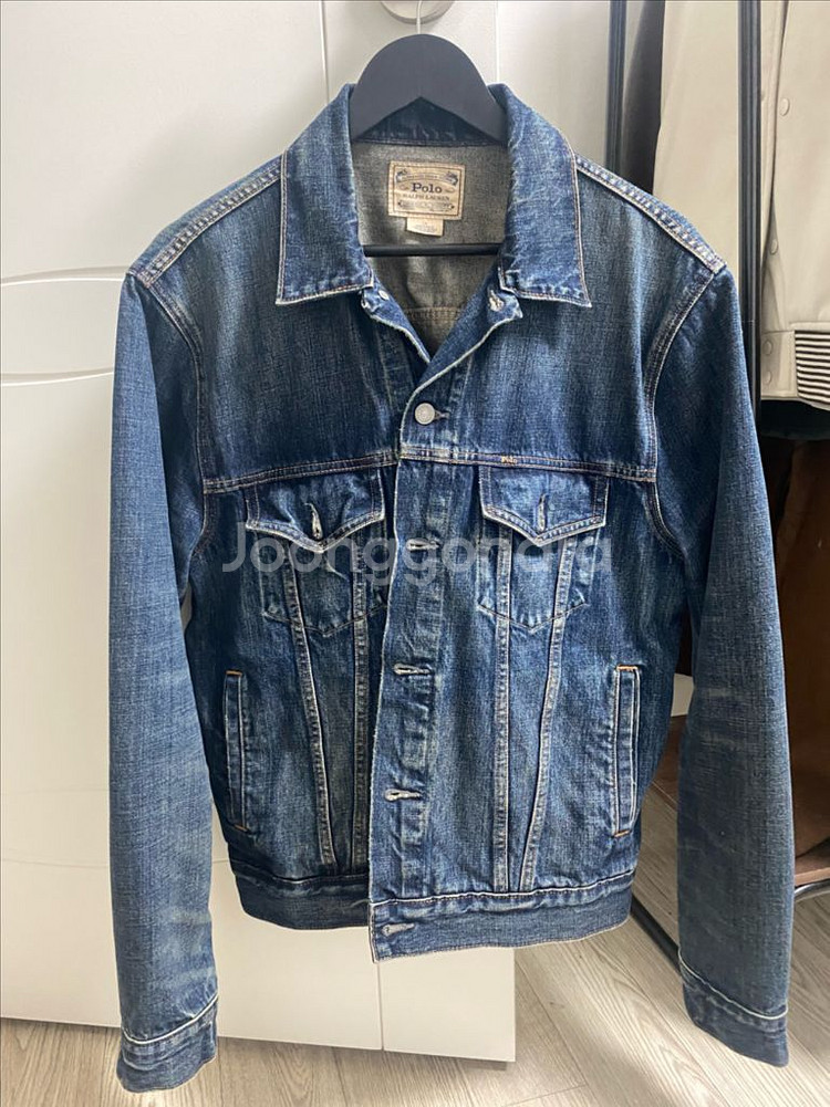 폴로 데님 트러커 자켛--0