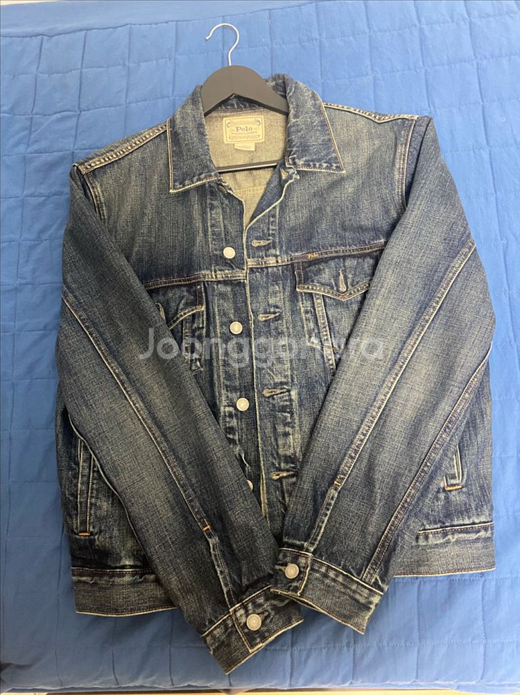 폴로 데님 트러커 자켛--1