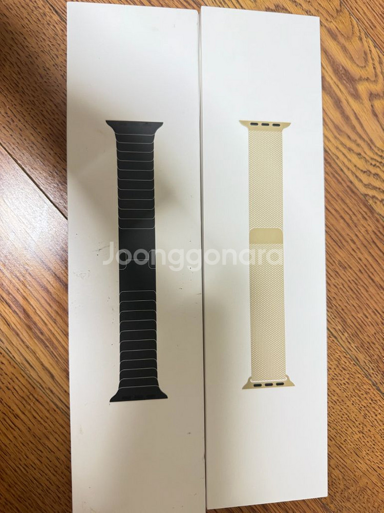 애플워치8 45mm 셀룰러 링크 브레이슬릿 블랙 팔아요--4