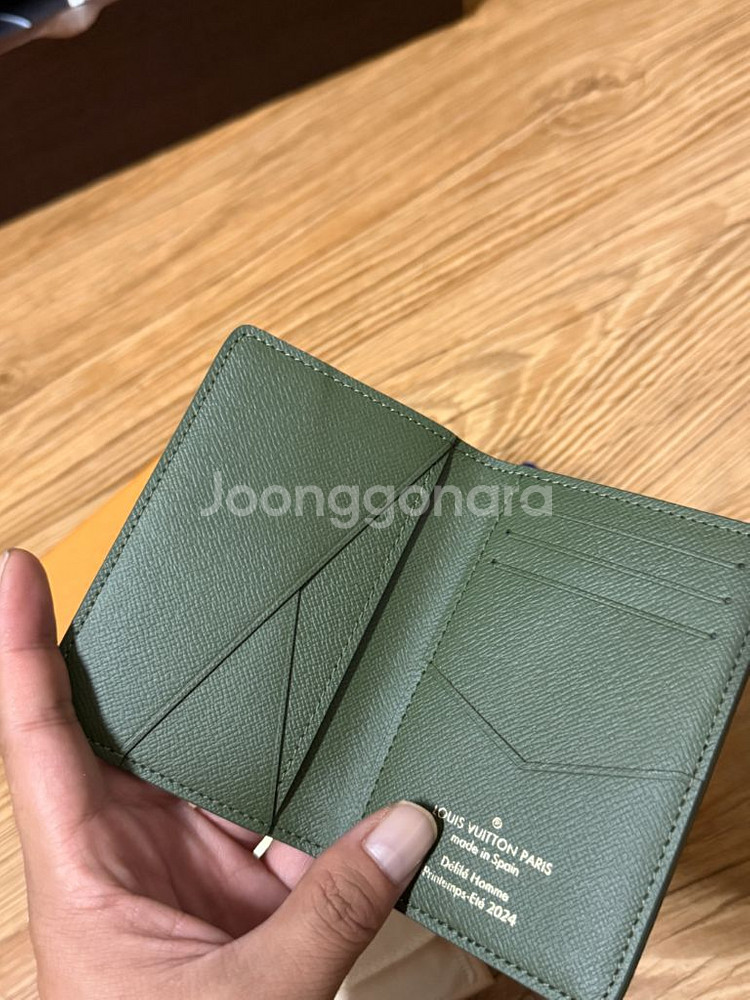 [새상품]루이비통 오거나이저 퍼렐 다모플라주 한정판--3