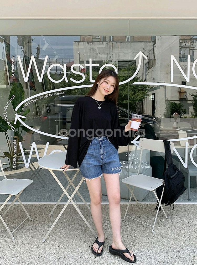 육육걸즈 냉장고 여름 쿨 긴팔 티셔츠 살안타템--0