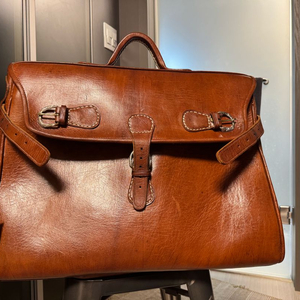 [유럽 빈티지] 리얼 레더 여행 가방(상당히 큼 주의.