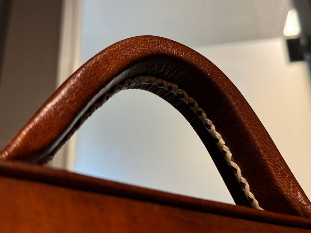 [유럽 빈티지] 리얼 레더 여행 가방(상당히 큼 주의.--5