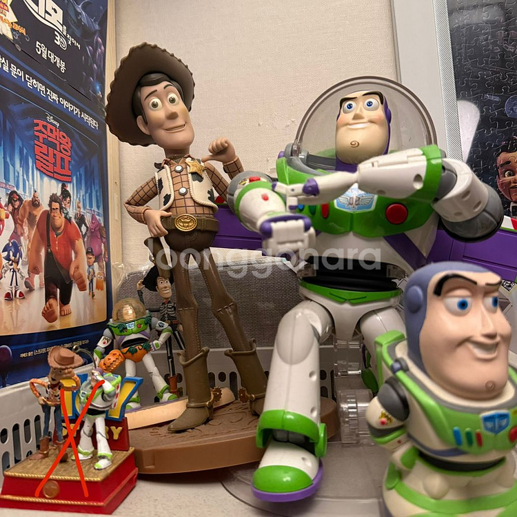 토이스토리 다양한 우디 버즈 피규어 세트 판매합니다!--8