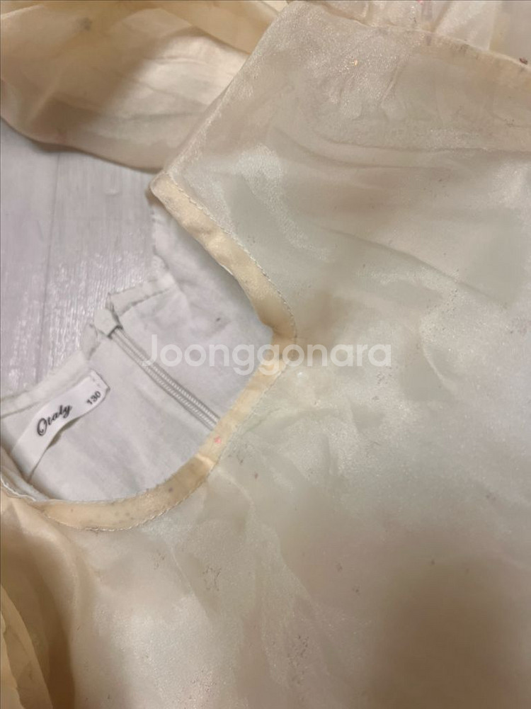 130 공주 원피스 5개 파스텔톤 드레스 모음--1