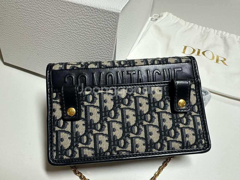 디올 slg 30 몽테인 투인원 파우치백(woc)--3