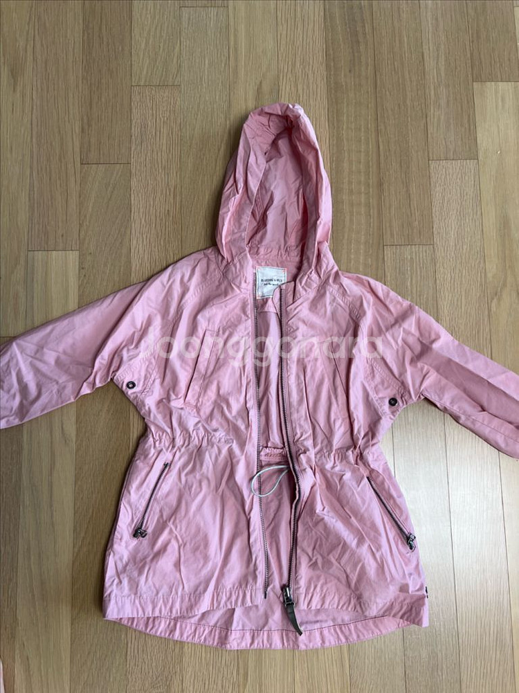 블루독 바람막이 여아 110사이즈. 핑크 점퍼 가을옷--0