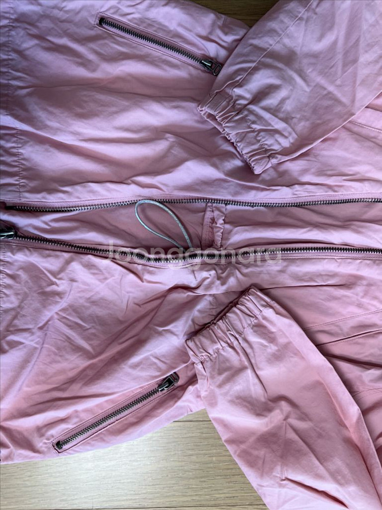 블루독 바람막이 여아 110사이즈. 핑크 점퍼 가을옷--1