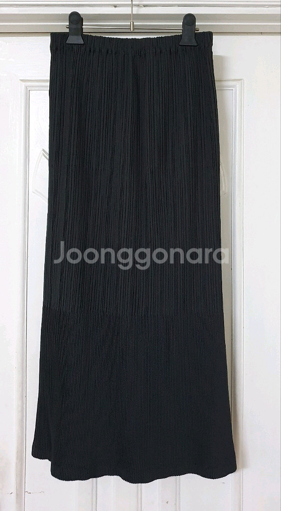 정품 이세이미야케 플리츠플리즈 해칭플리츠 롱스커트--0