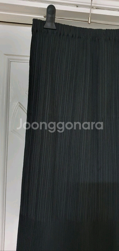 정품 이세이미야케 플리츠플리즈 해칭플리츠 롱스커트--2