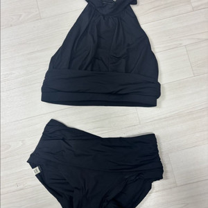 핫한 폴웨어 샤론 홀터 세트 탑s 숏츠m