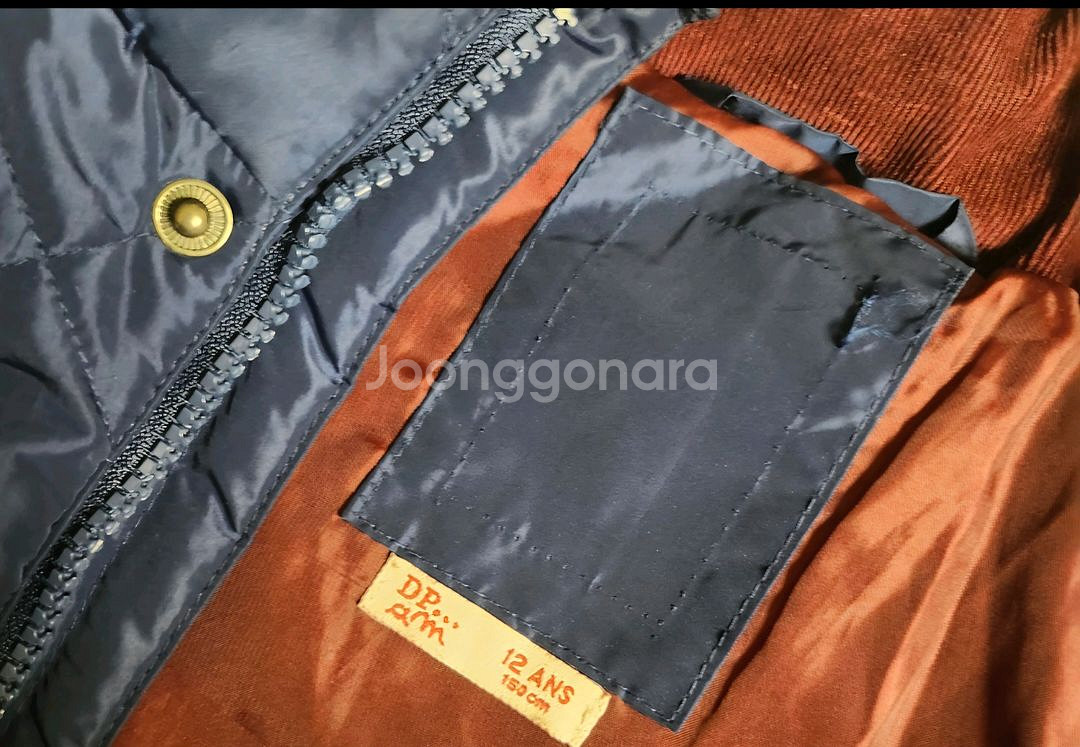 프랑스드팜 누빔패딩/ 갭키즈 남아남자 150사이즈--2