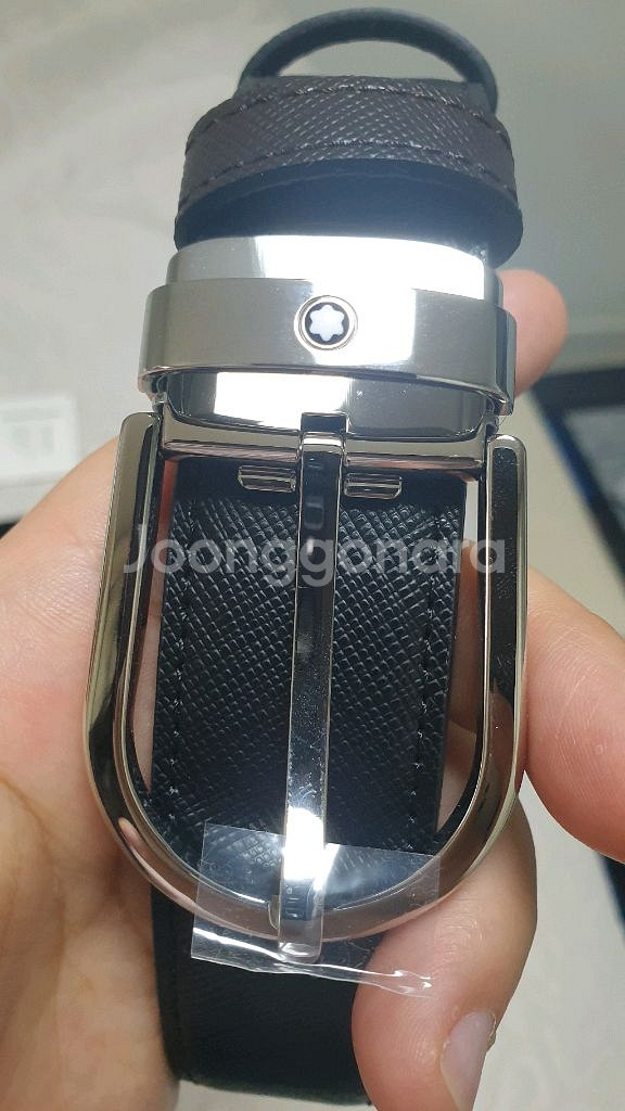 몽블랑 남자 가죽벨트 새상품!--2